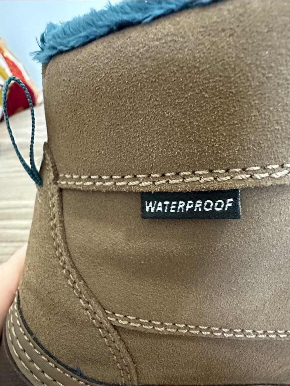 The North Face Brown Lace-Up Waterproof Winter Heat Seeker Boots Sz 7.5 - Picture 5 of 11